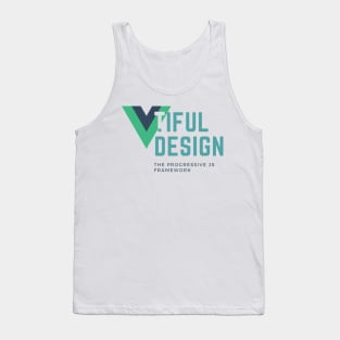 Full Stack Developer Shirt | Vuetiful Javascript Proud Programmer Shirt | Vue js Tank Top